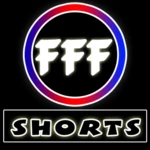 fff short video gaming app android application logo